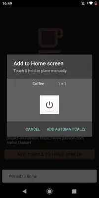 Coffee android App screenshot 4